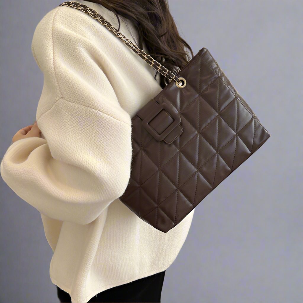 Rhombus Chain shoulder Bag