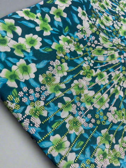 Floral green Mukhawar